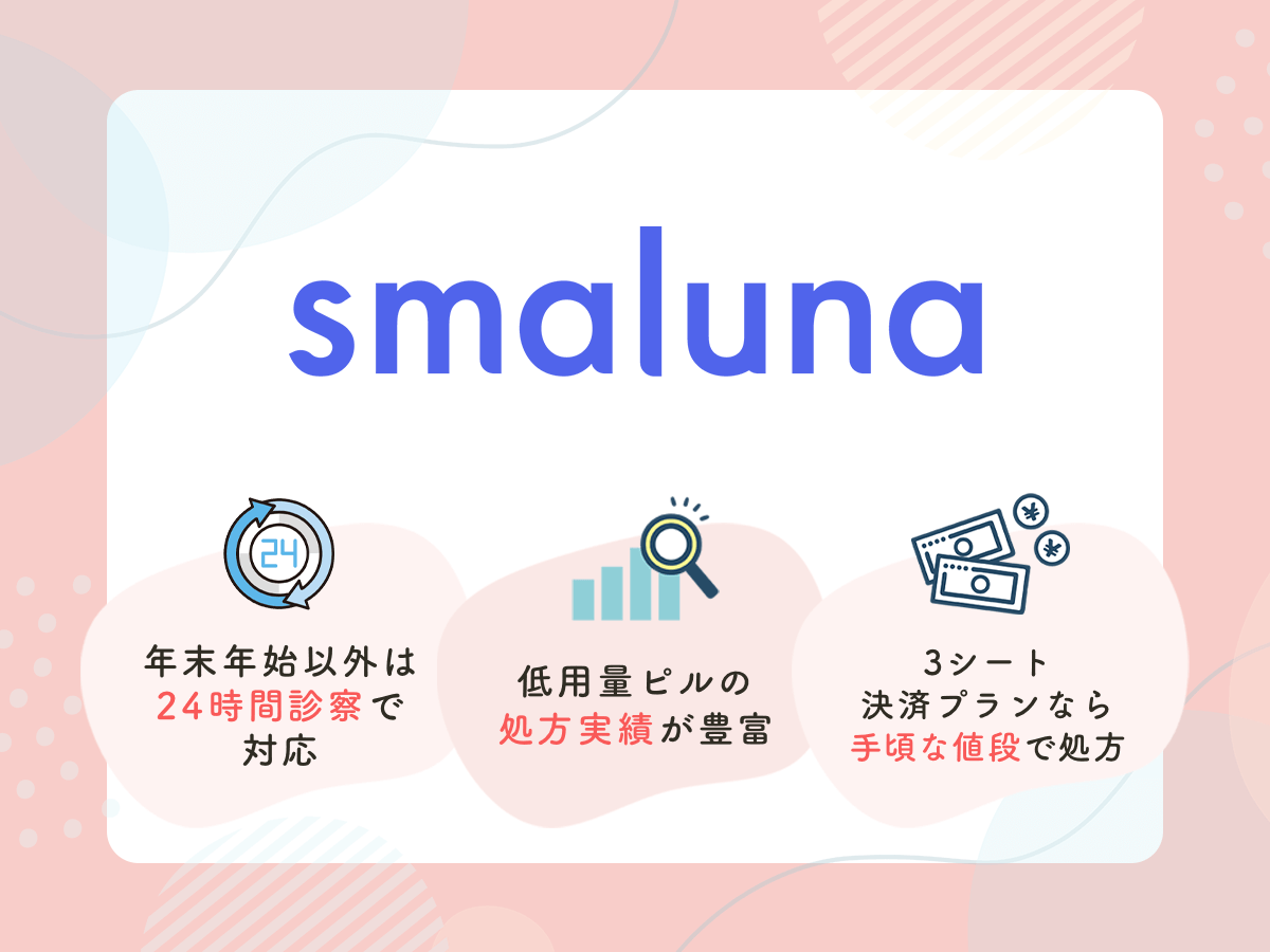 スマルナは年末年始以外は24時間診察で相談できるサービス